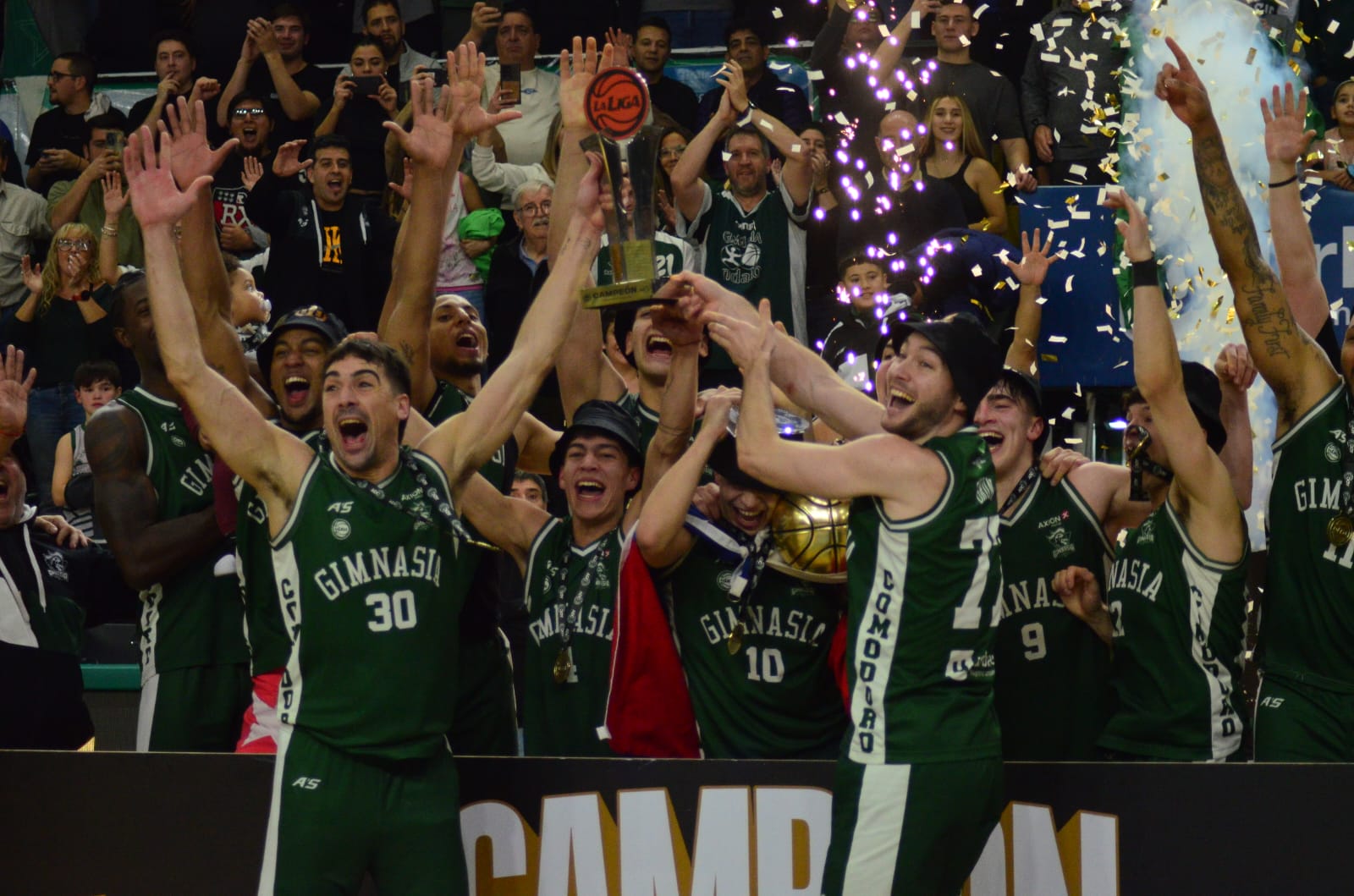 GIMNASIA ES CAMPEÓN DE LA LIGA NACIONAL DE BÁSQUET
